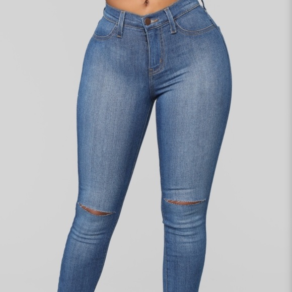 Fashion Nova Canopy Jeans - Picture 2 of 12
